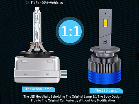 plug and play led headlight bulbs